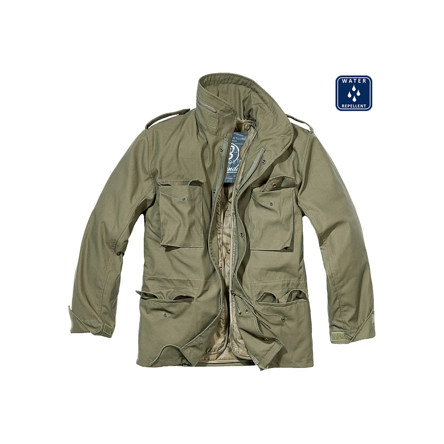 Мужская всепогодная куртка M-65 Field Jacket Brandit, Olive