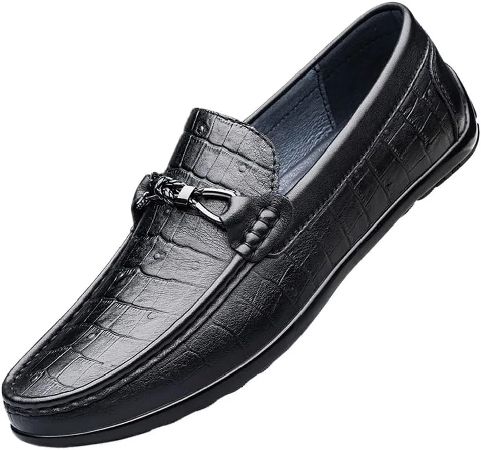 Мокасины мужские повседневные, Loafers, черный UOPYNE