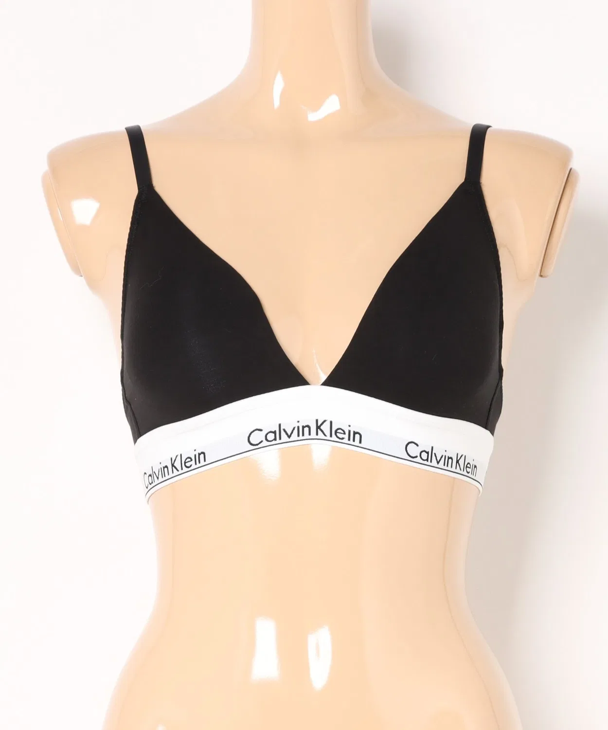 Женский бюстгальтер с поролоновыми чашками Calvin Klein, Black — фото 2