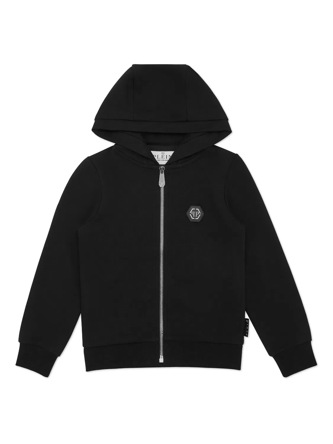 Худи с принтом медвежонка Philipp Plein, черный