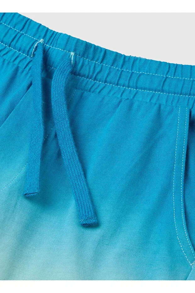 Детские шорты для мальчиков с принтом United Colors Of Benetton, Turquoise — фото 3