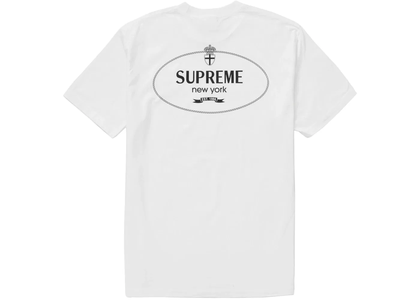 Мужская футболка с принтом Supreme (FW24), White