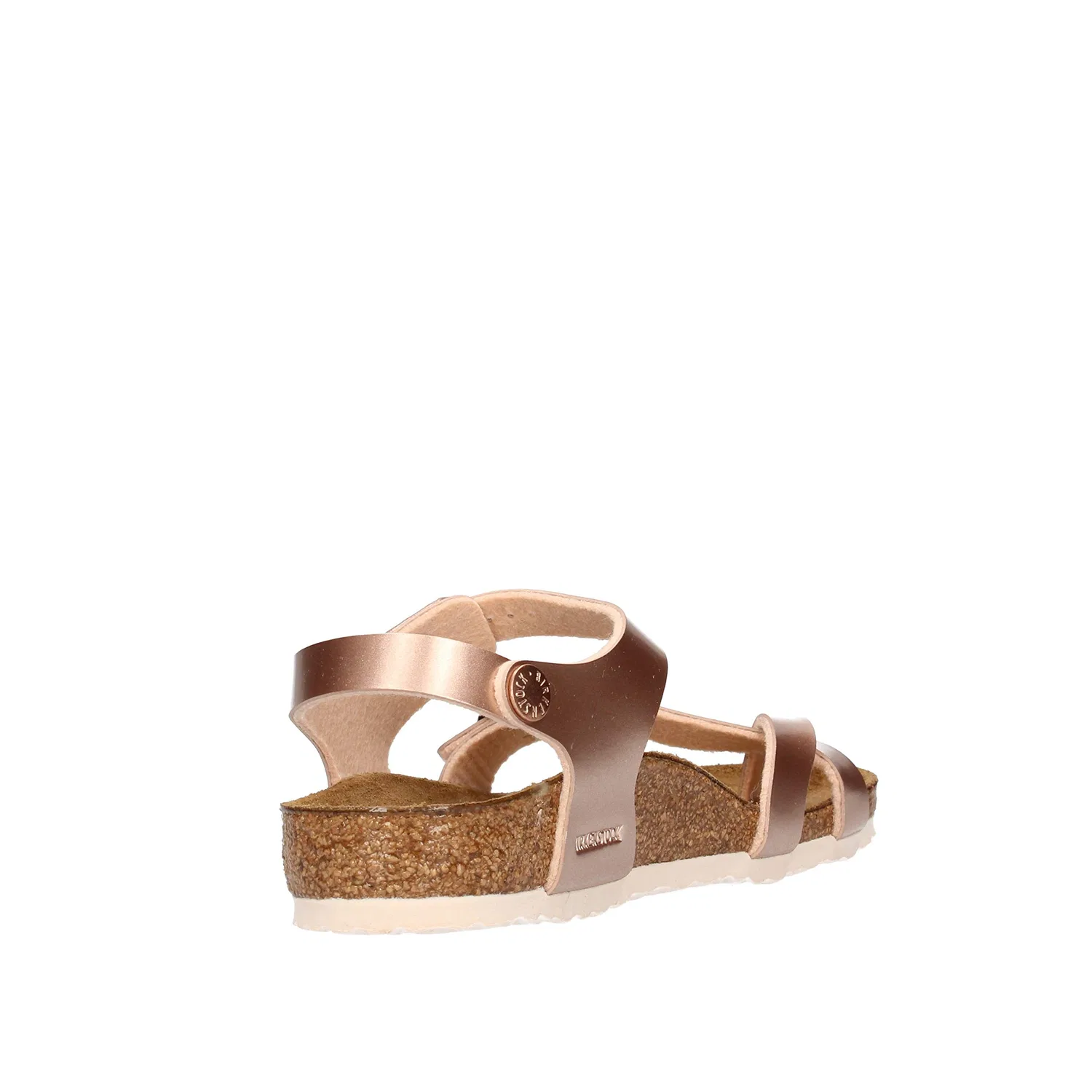 Детские сандалии для девочек на щиколотке Taormina Birkenstock, Electric Metallic Copper N — фото 4