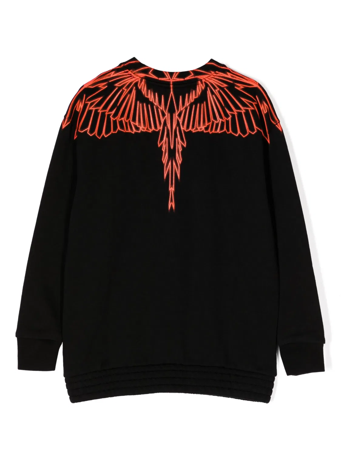 Толстовка с принтом крыльев Marcelo Burlon County of Milan, черный — фото 3
