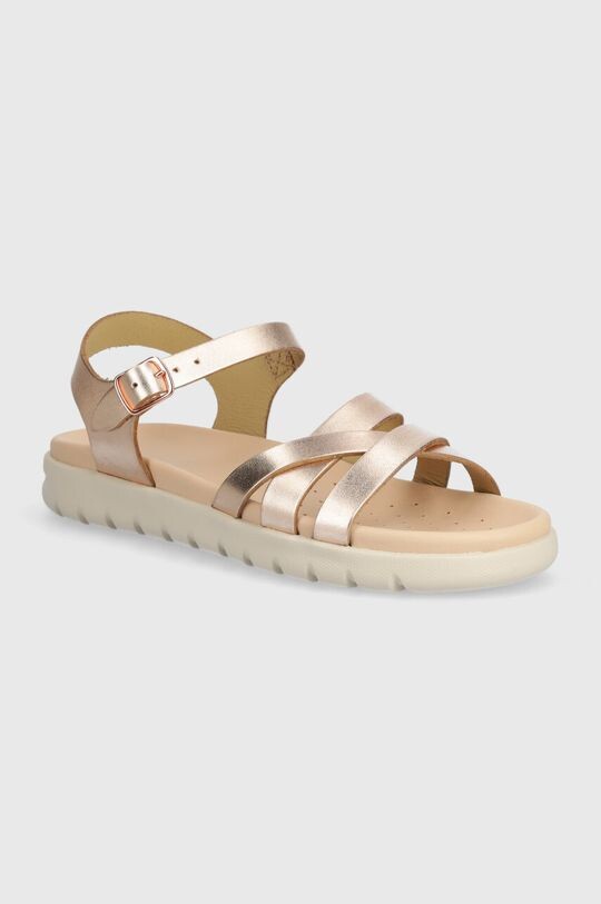 

Детские кожаные сандалии Sandal Soleima Geox, золото