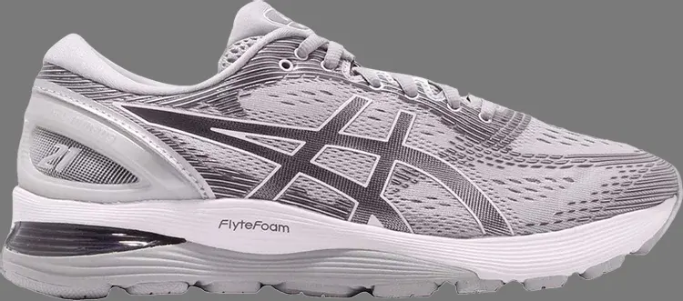 

Кроссовки gel nimbus 21 'mid grey silver' Asics, серый