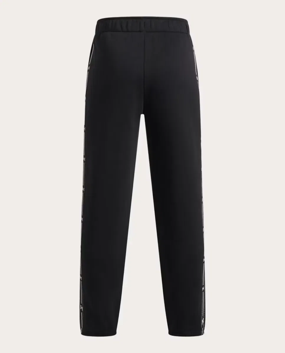 Детские спортивные штаны для мальчиков из флиса UA B Icon FLC Taped Jogger Under Armour, Negro — фото 2