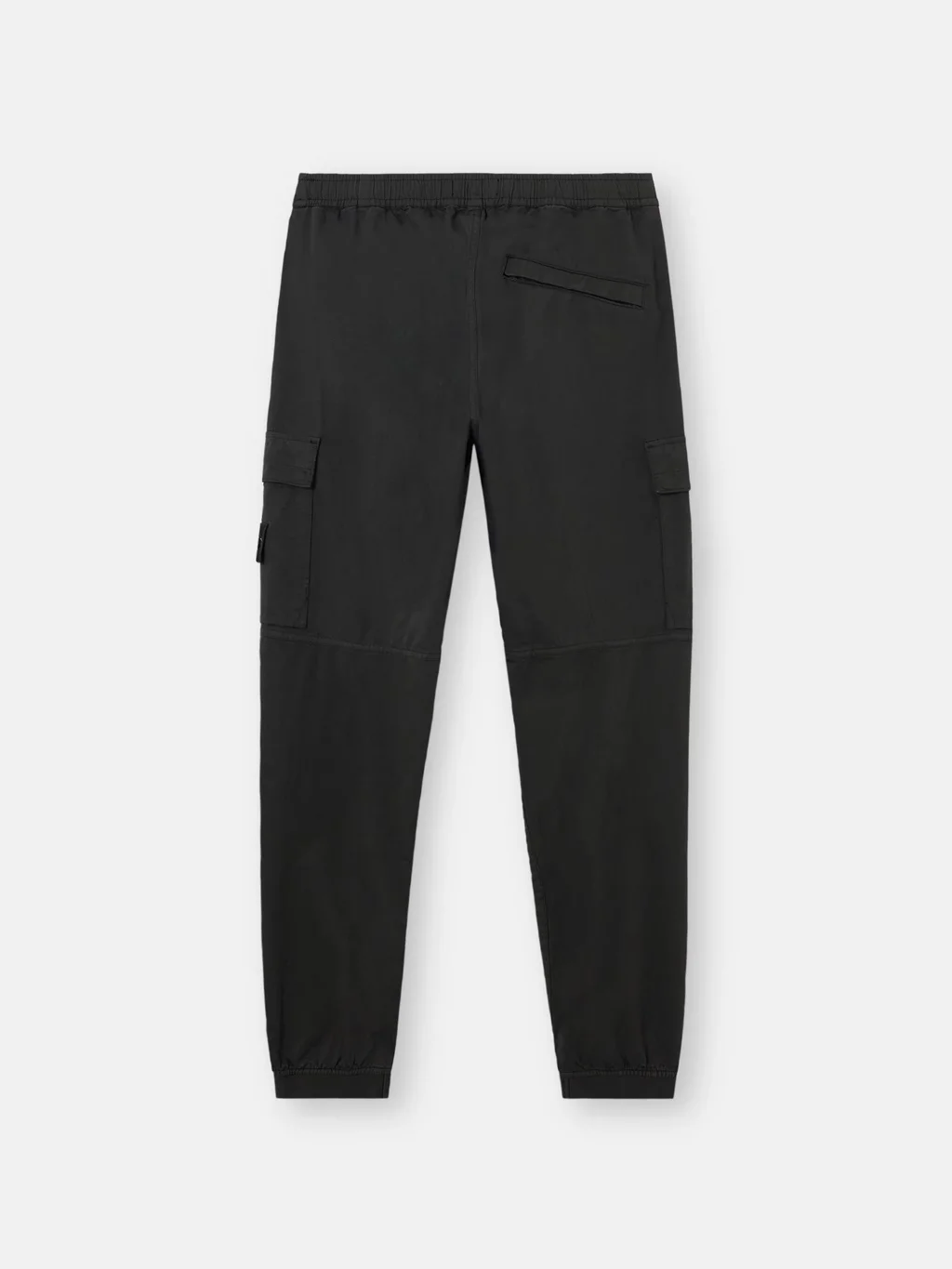 Мужские брюки-джоггеры Stone Island Regular-tapered-fit With Elastic Waist, свинцово-серый — фото 4