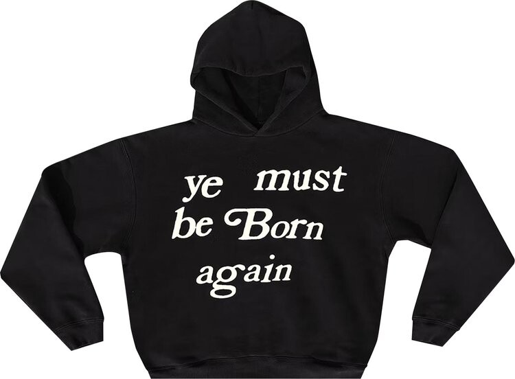 

Толстовка Cactus Plant Flea Market Born Again Hooded Sweatshirt 'Black', черный