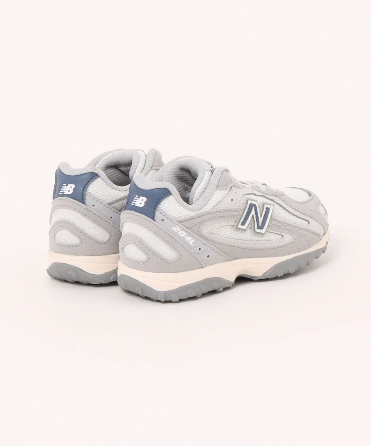 Детские кроссовки с ретро-дизайном P204L New Balance, Gray — фото 2
