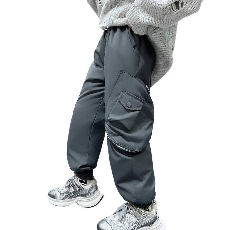 Детские утепленные штаны Lanza, Gray