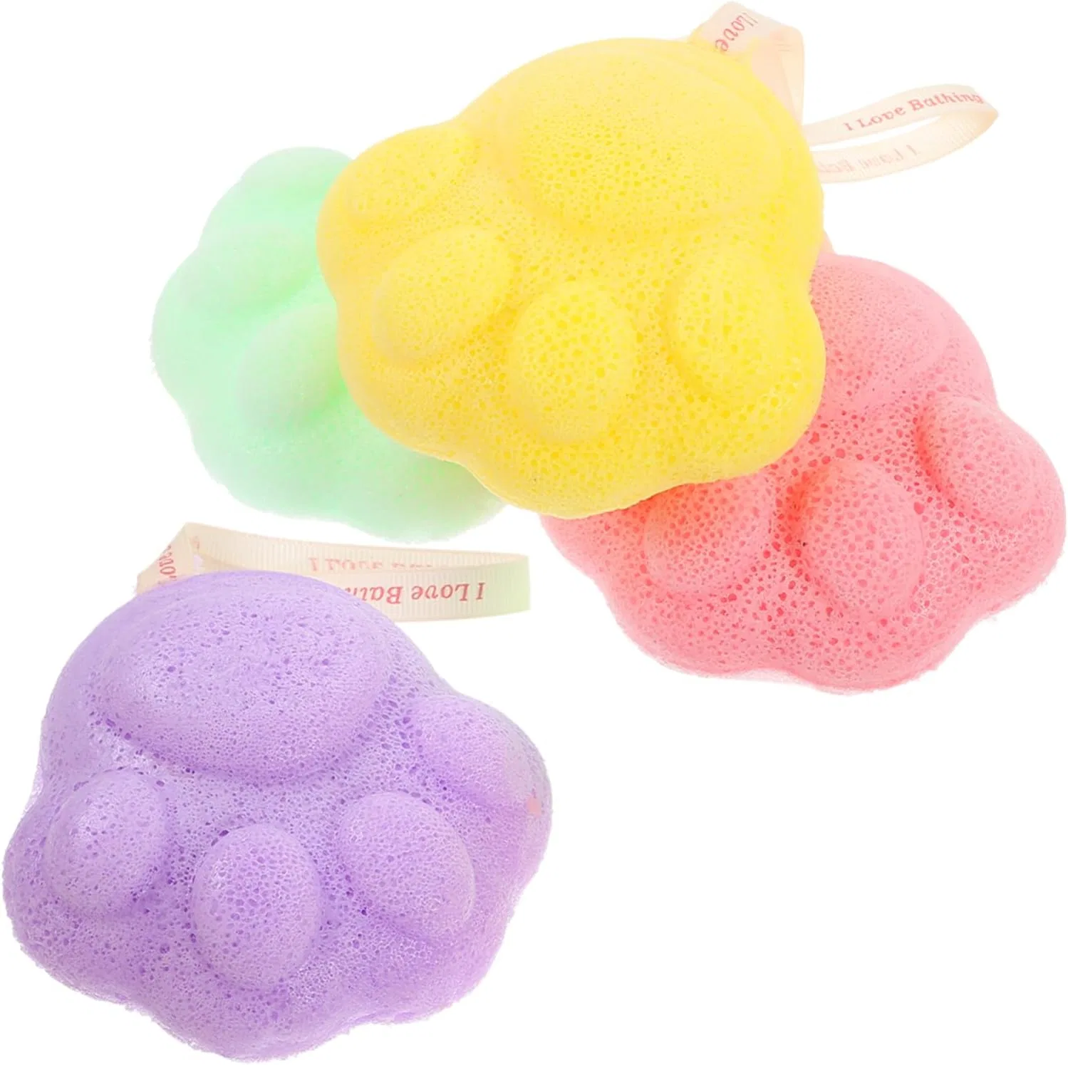 Набор спонжей для лица Cat Paw, 12 шт, FOMIYES, 9x9x3.5 см, мультиколор — фото 4