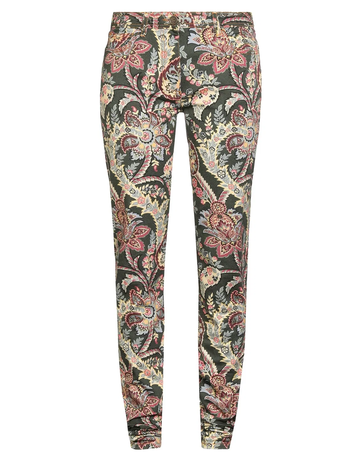 Женские джинсы-скинни stretch Green, Etro