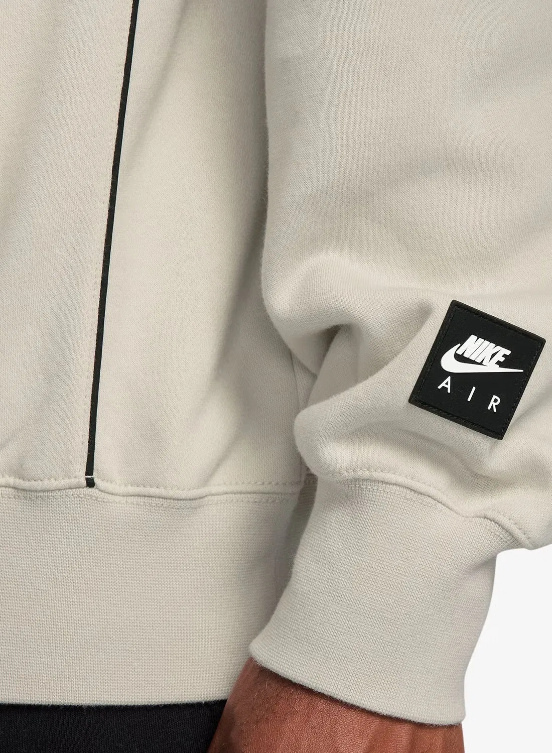 Худи с капюшоном Air Nike, светло-бежевый — фото 4