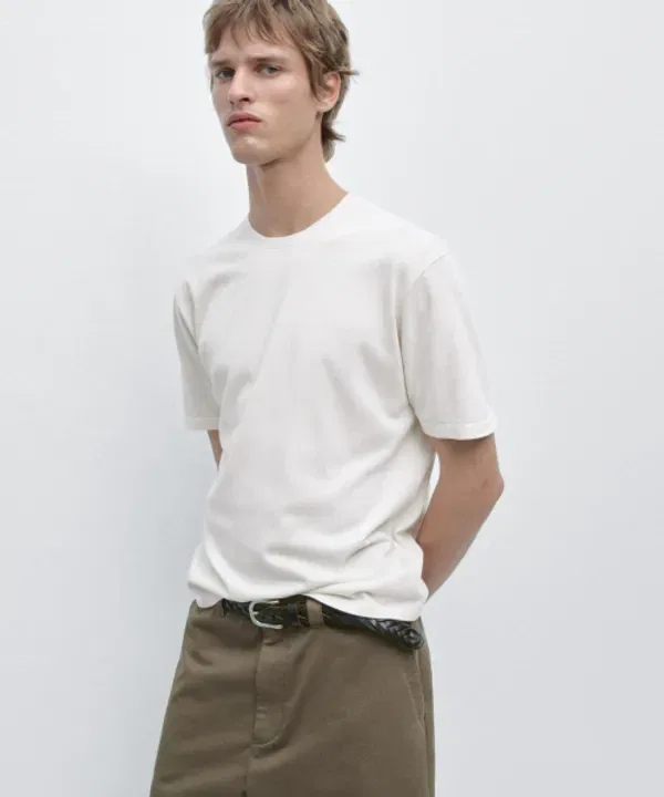 Джемпер из хлопка Massimo Dutti