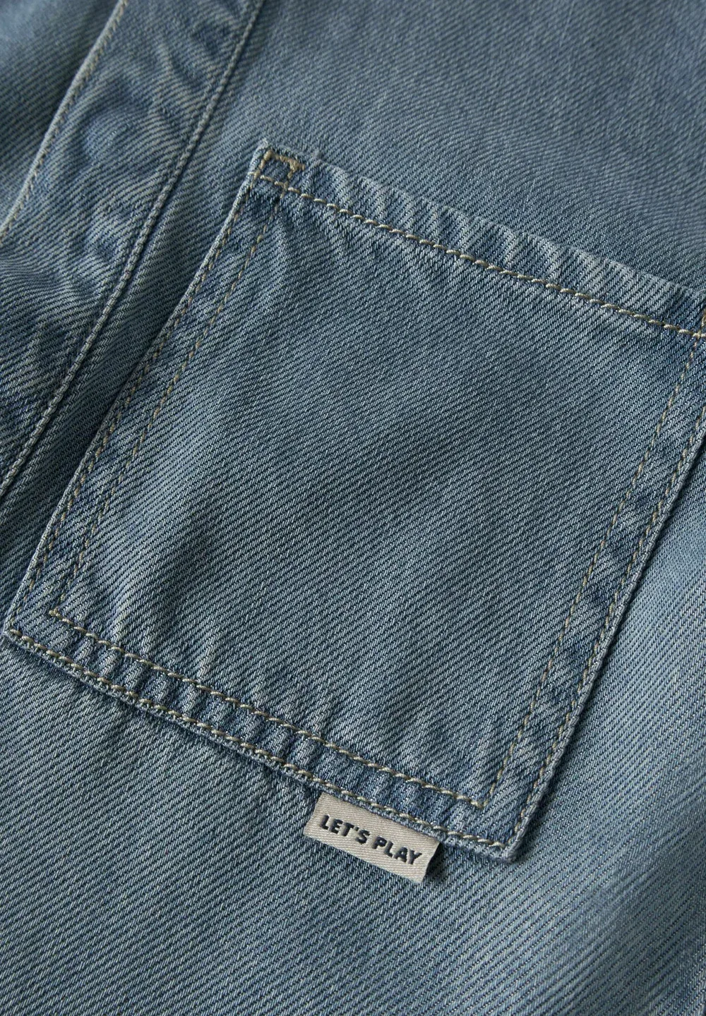 Hemd kapuzen denim - джинсовая куртка Name It, Vintage Medium Blue Denim — фото 4