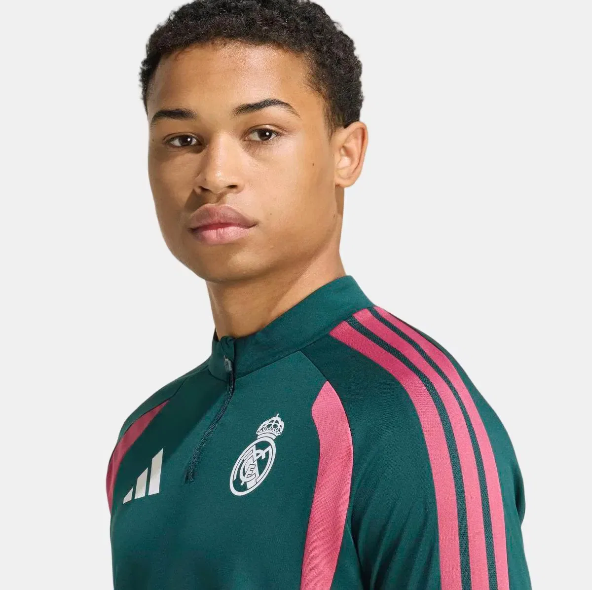 Мужская футболка с длинным рукавом Training Real Madrid CF 2026-2027 adidas, Роза — фото 4