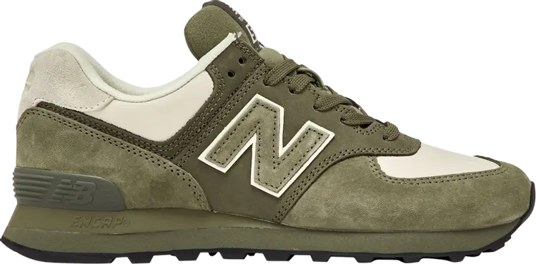 

Кроссовки New Balance Junya Watanabe MAN x 574 'Khaki', зеленый