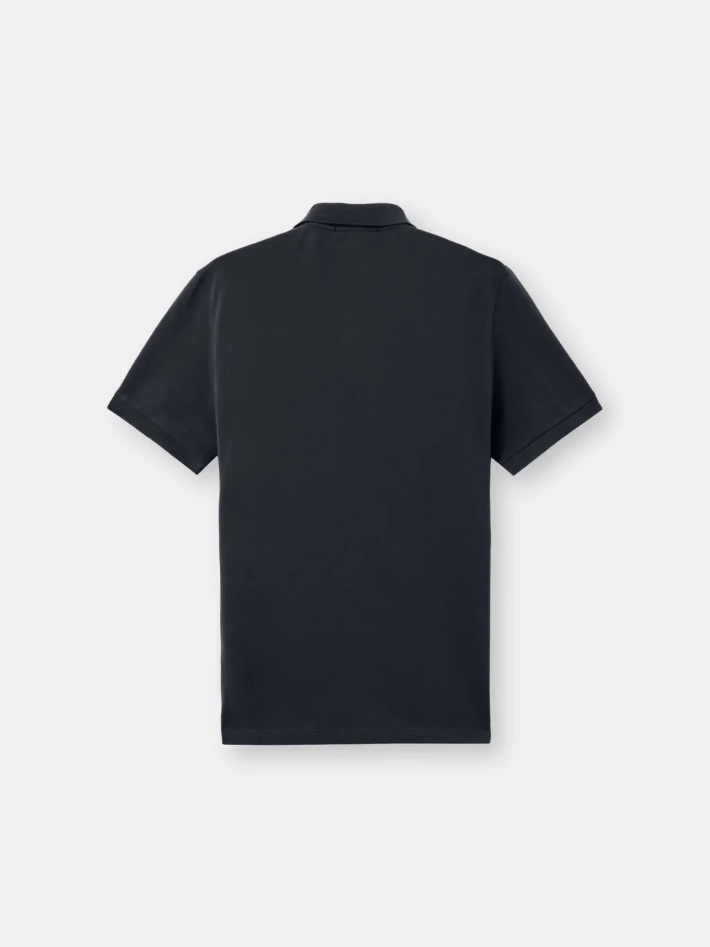 Мужское поло Stone Island Slim Fit Short-sleeve With Compass Patch, темно-синий — фото 4