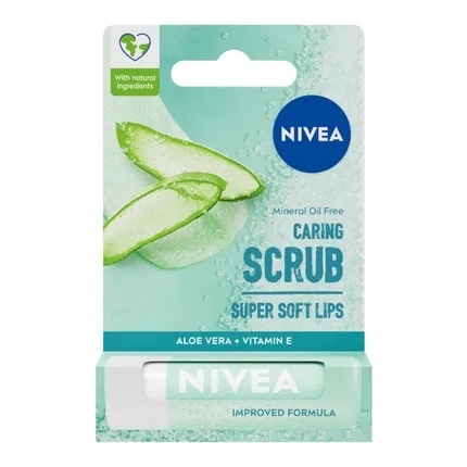 Скраб для губ Nivea Lip Peeling Aloe, 5.5 мл