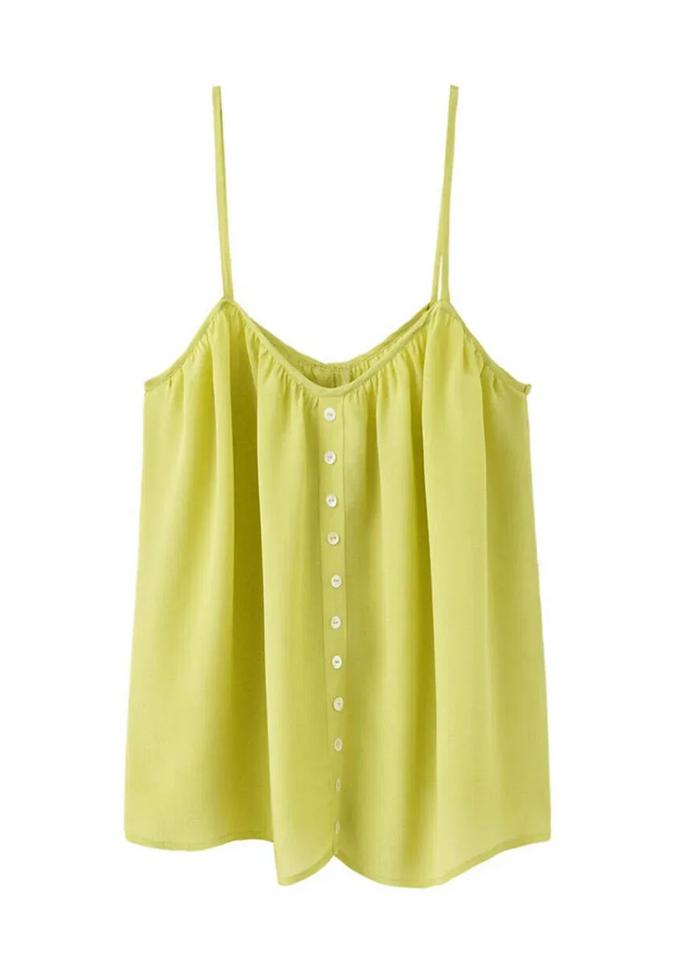 Подростковый - топ Mango Kids, Light Green — фото 4