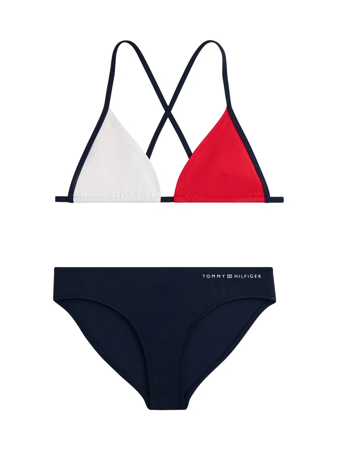 Купальник для девочки Tommy Hilfiger, темно-синий