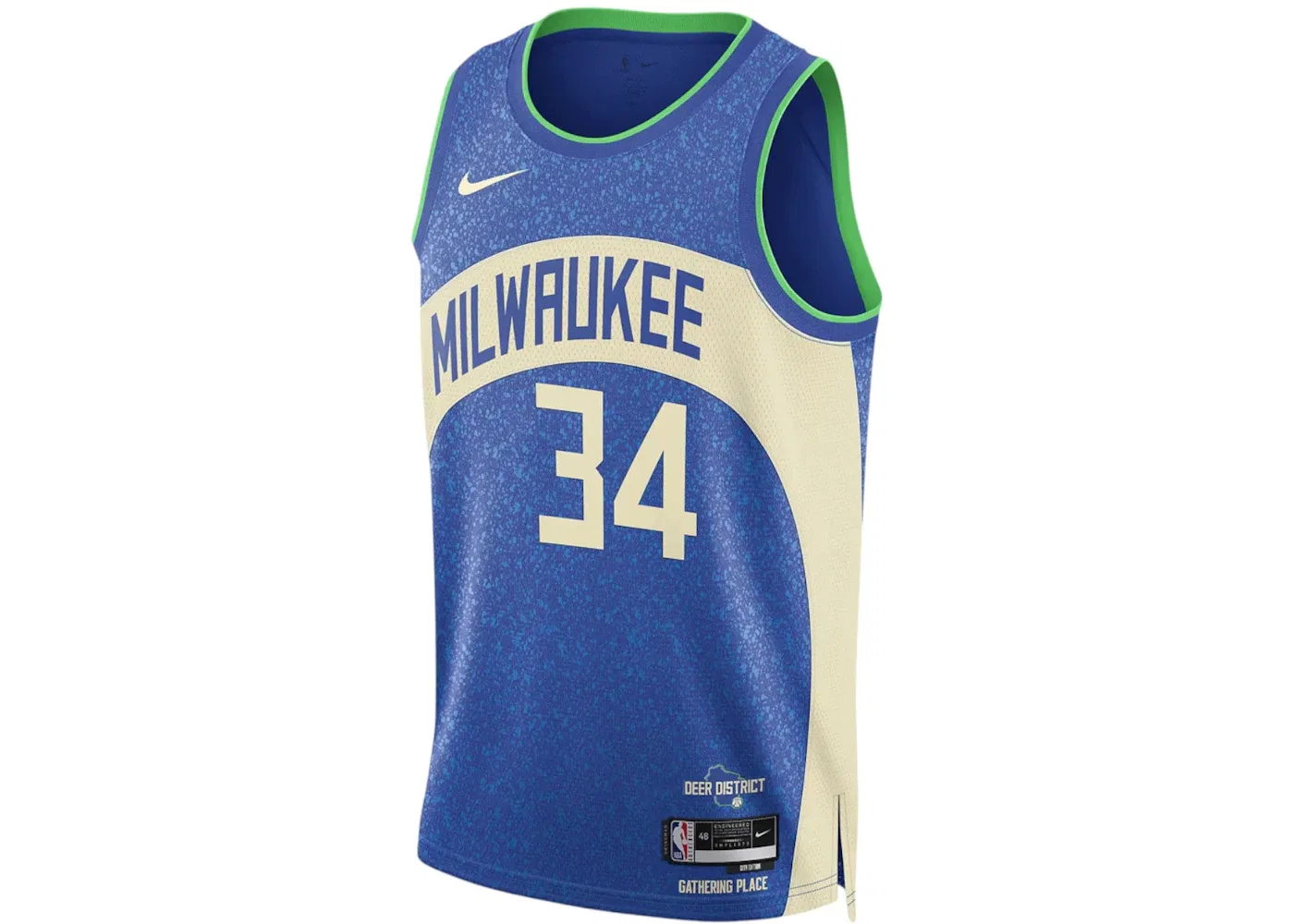 Мужская баскетбольная джерси с принтом Jersey Nike, Multicolor