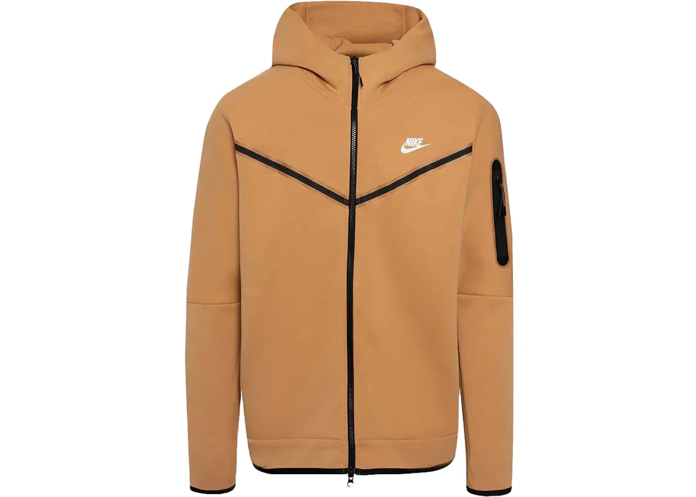 Мужская худи с молнией Hoodie Nike, Elemental Gold/Sail