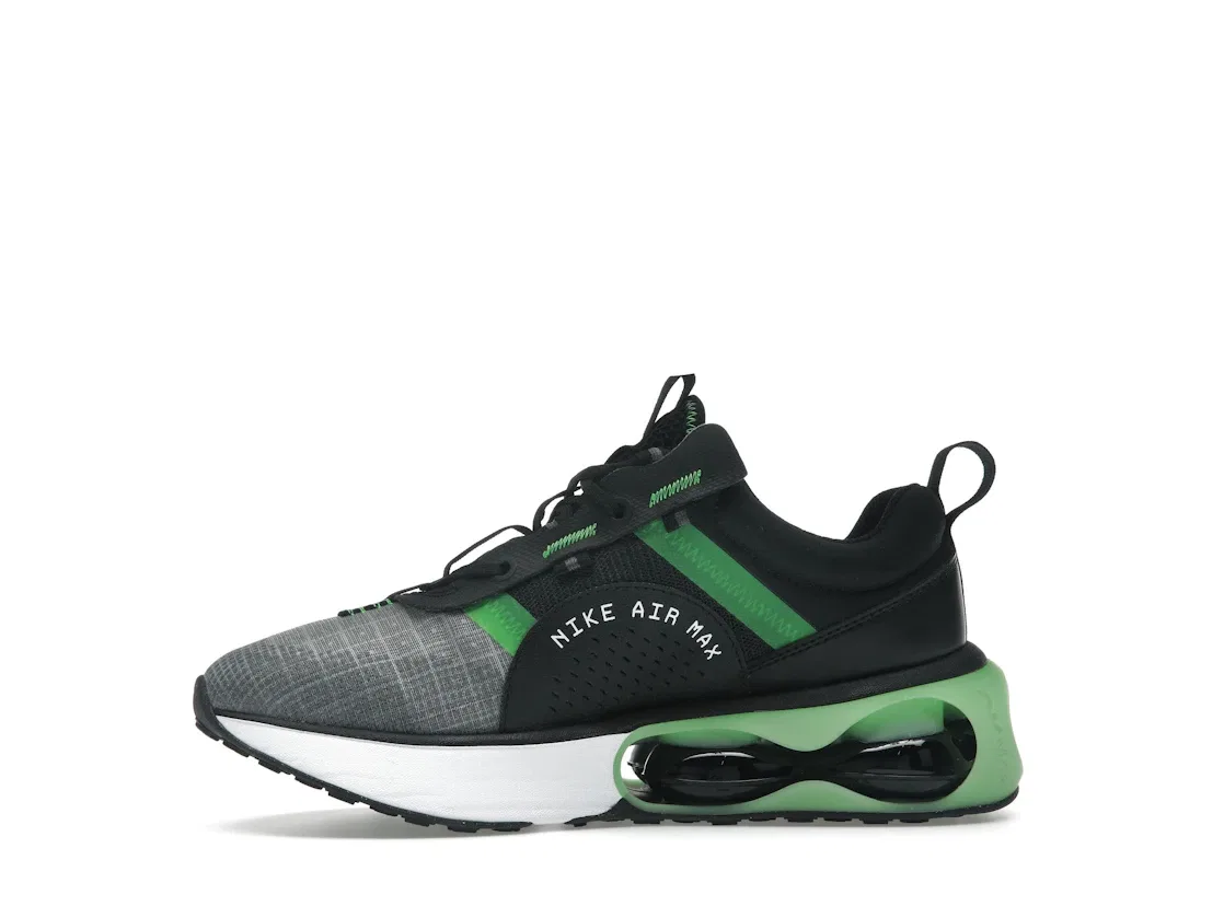 Детские кроссовки Lifestyle Nike Air Max 2021, Black/Chrome/Green Strike — фото 3