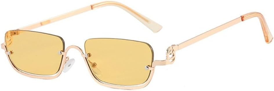 

Солнцезащитные очки в металлической маленькой оправе для мужчин, солнцезащитные очки для вождения с защитой от УФ-излучения, женские повседневные очки для улицы, повседневной носки, путешествий, солнцезащитные очки HYYZZC, A7