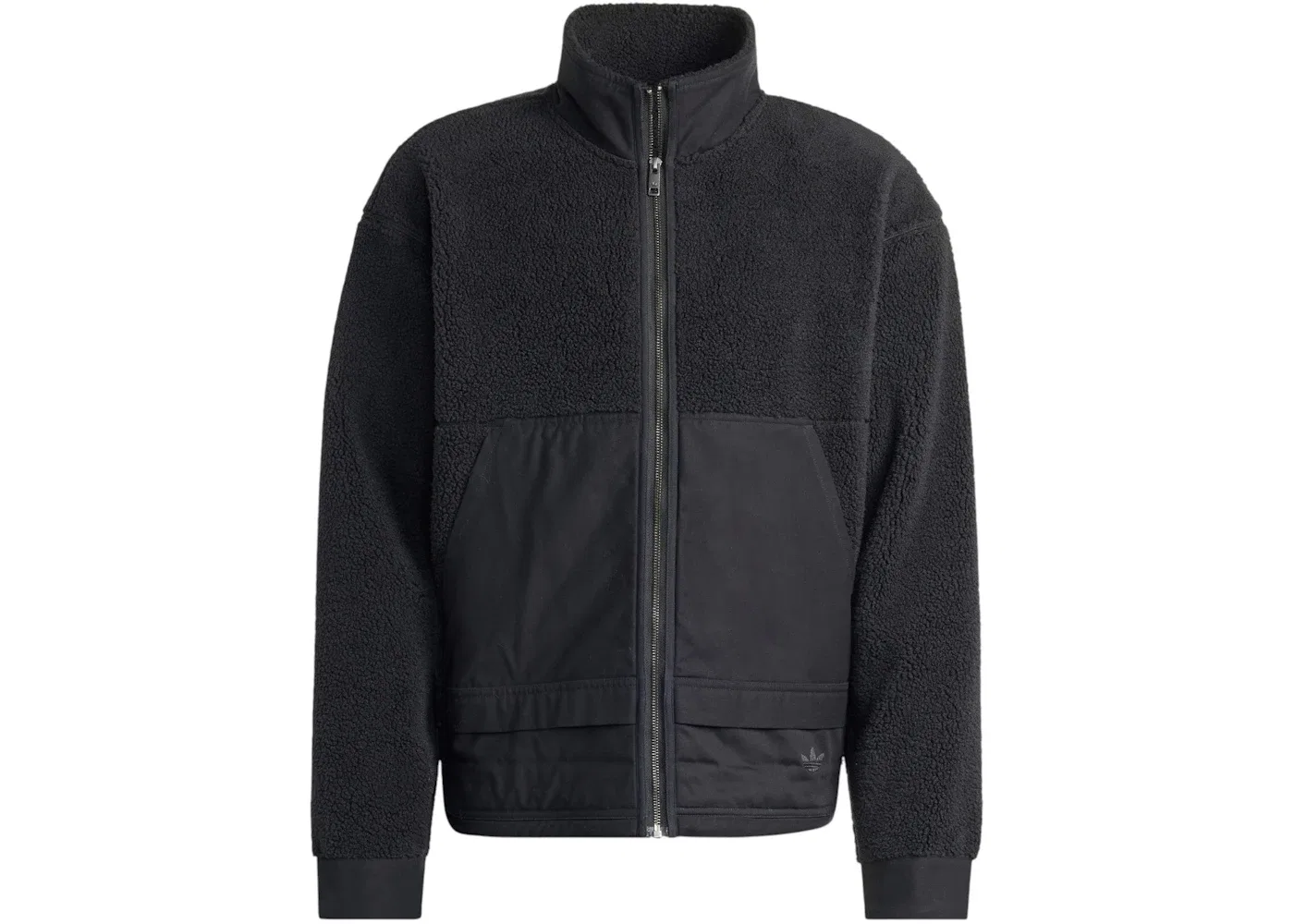 Мужская куртка из флиса с принтом Adidas, Black
