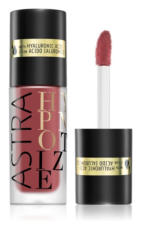 

Стойкая жидкая помада Astra Make-up Hypnotize, оттенок 13 гossip гirl 4 мл