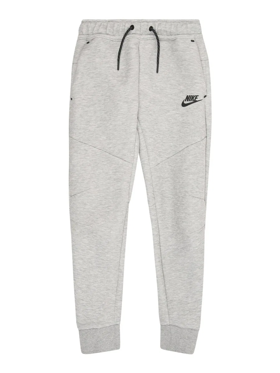 Зауженные брюки Nike Sportswear 'TCH FLC' в серо-пятнистом цвете