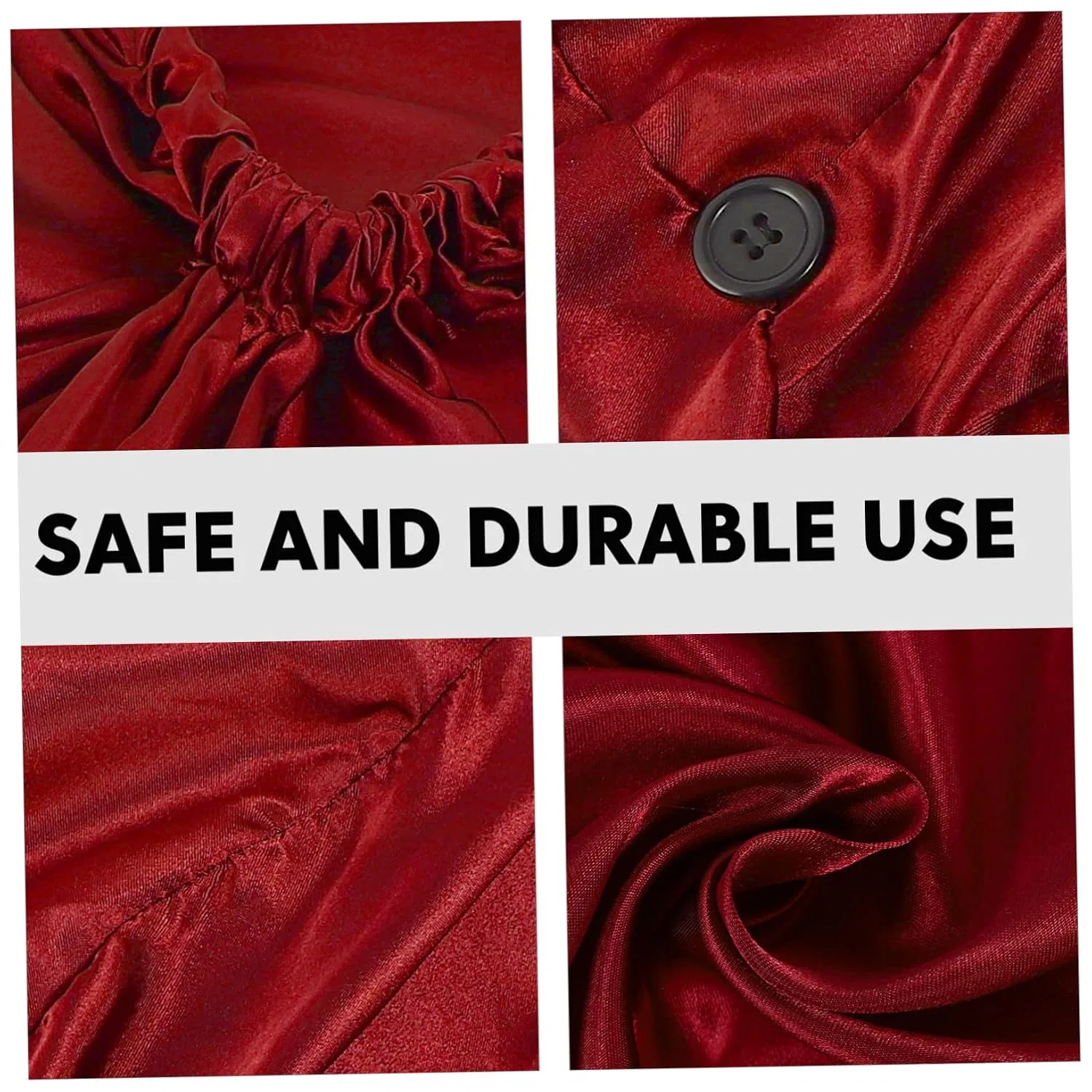Шапочка для душа Satin, DOITOOL, набор 4 шт, 60.5x20 см, As shown — фото 4