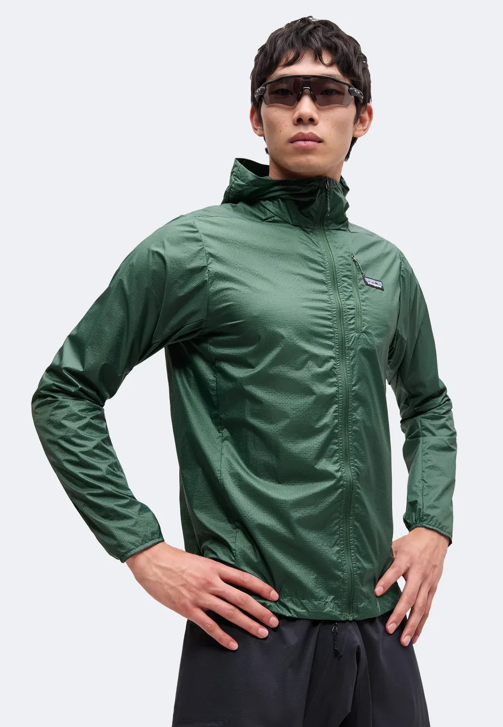 Гудини - ветровка Patagonia, Canopy Green — фото 4