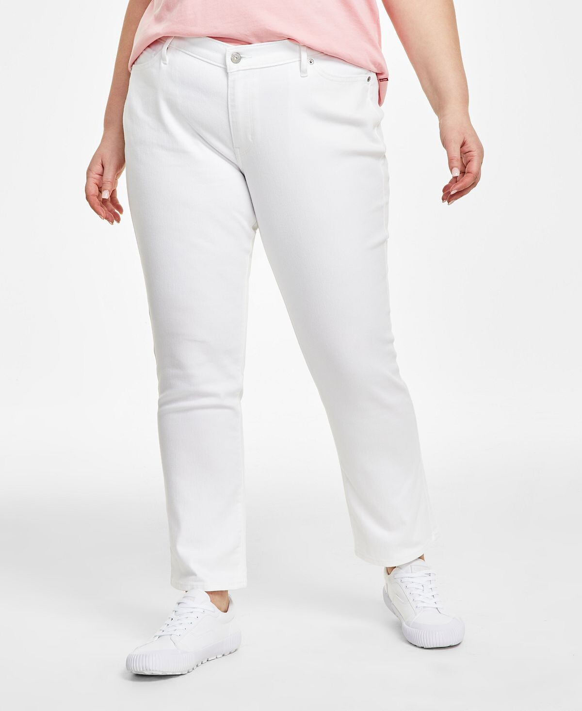 

Модные классические прямые джинсы больших размеров Levi's, мульти