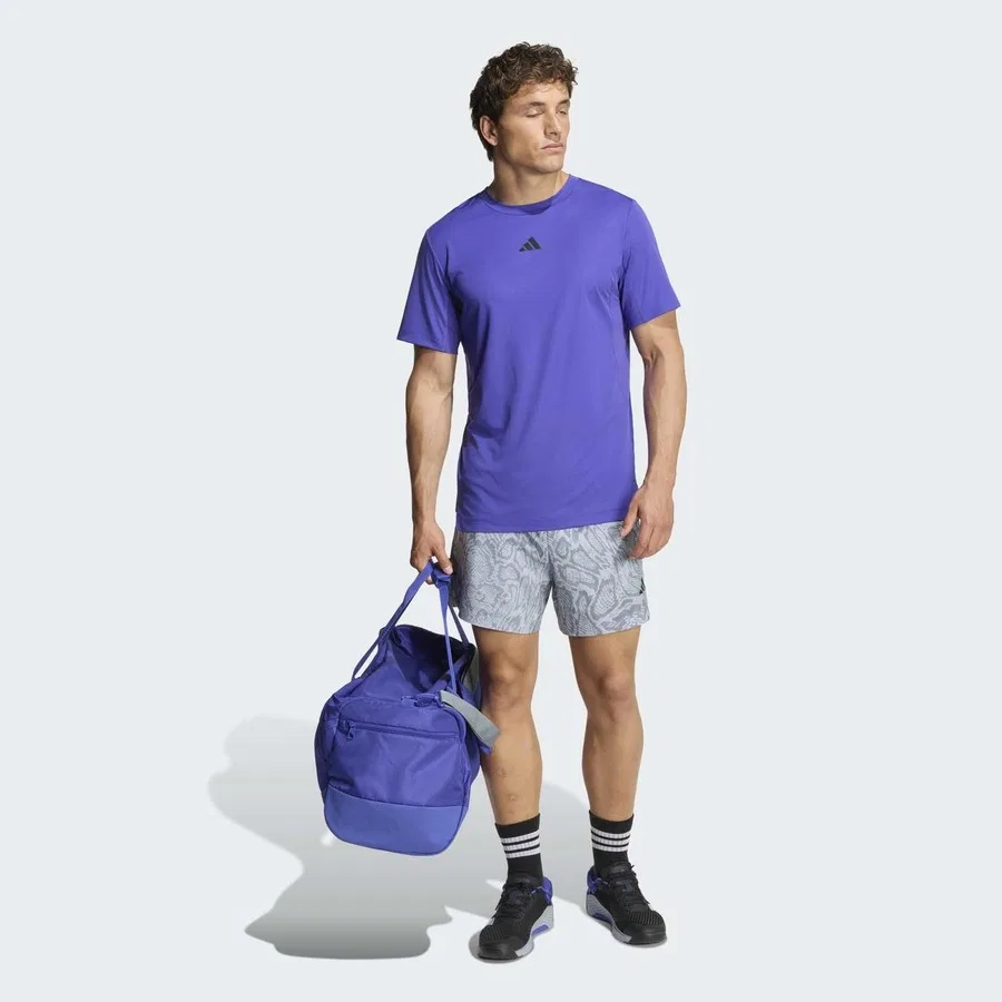 Футболка с принтом D4T Primelift adidas, Фиолетовый — фото 4