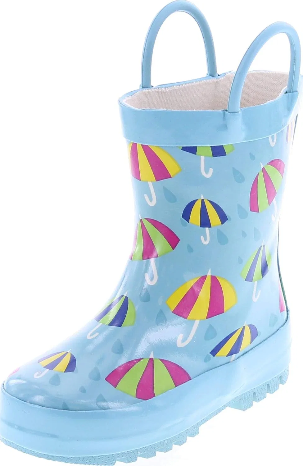 Детские сапоги дождевые с принтом Static Footwear, Umbrella
