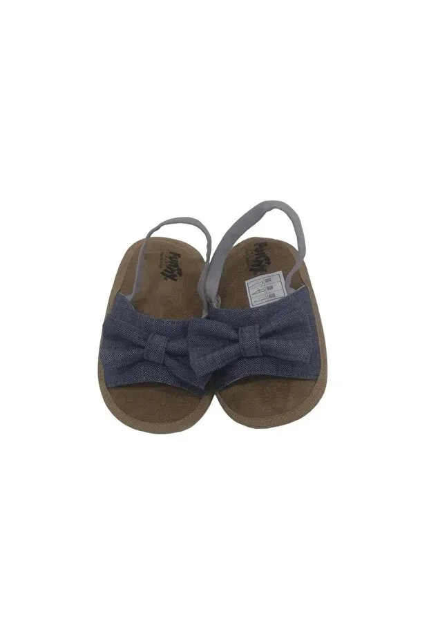 Детские ботинки для девочек с принтом Funny Booties Babydoll, Navy Blue