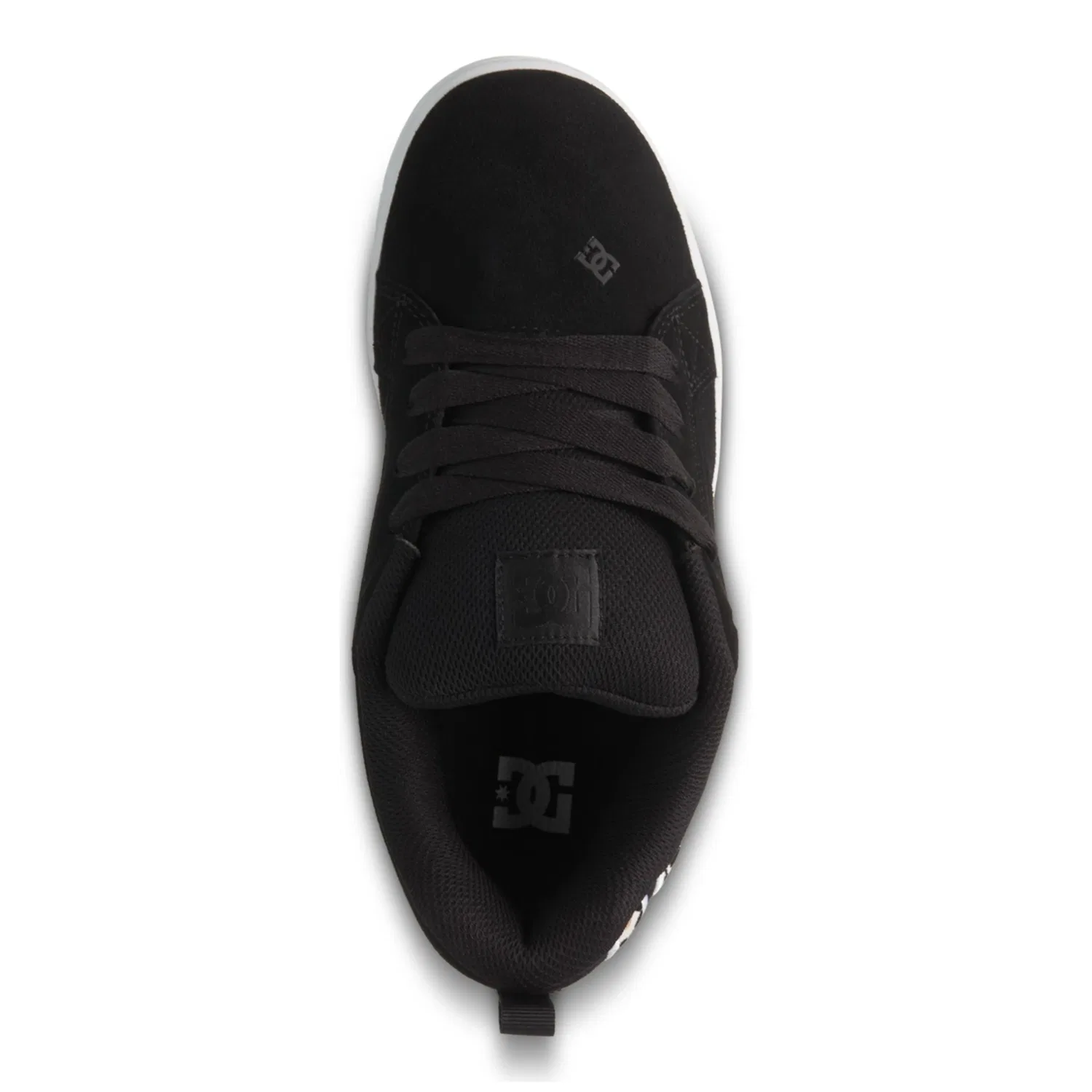 Детские кроссовки с подушкой Pill-Pattern DC Shoes, Black/White — фото 4
