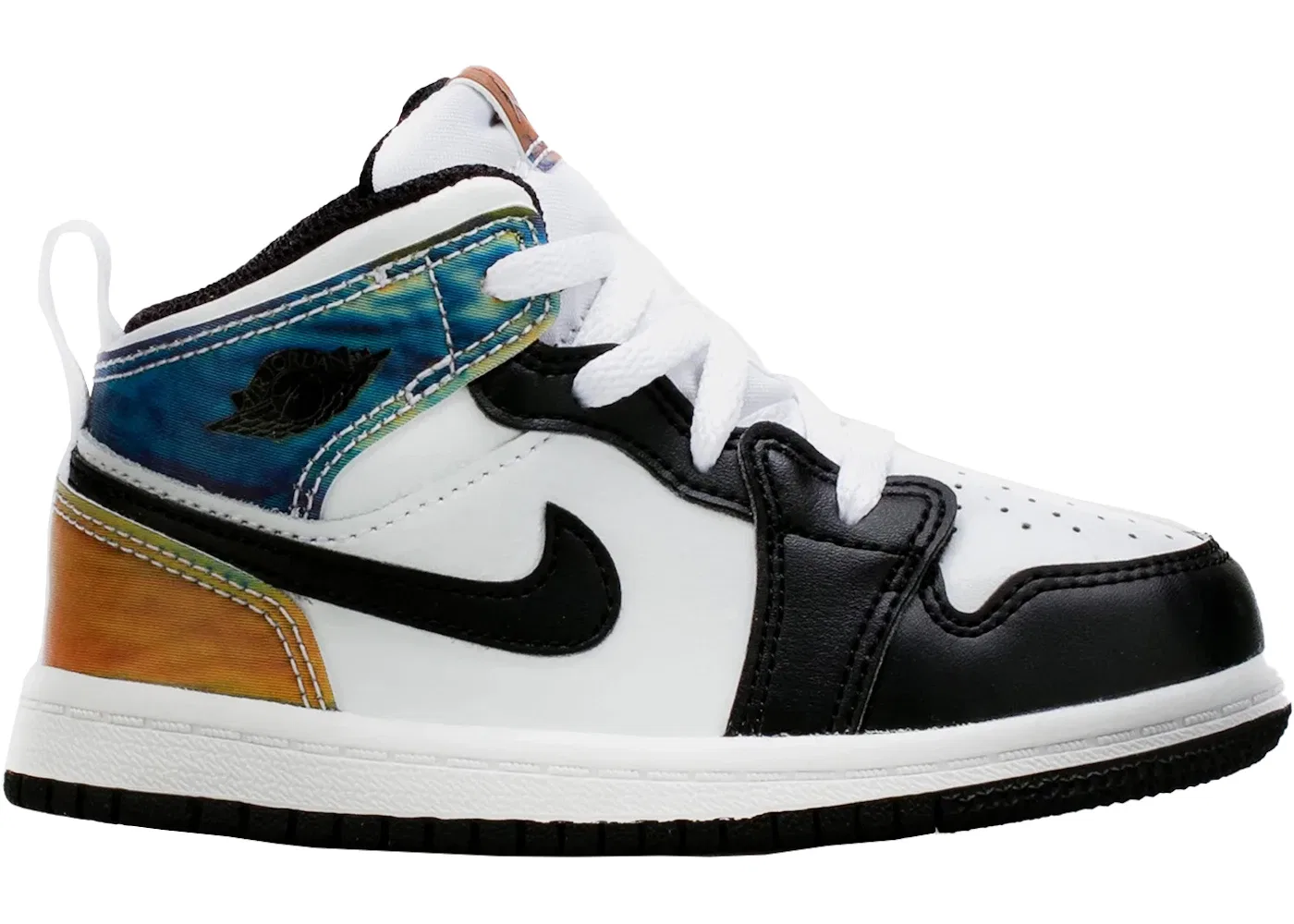 Детские кроссовки Lifestyle Jordan 1 Mid SE Jordan, White/Black/Heat Reactive