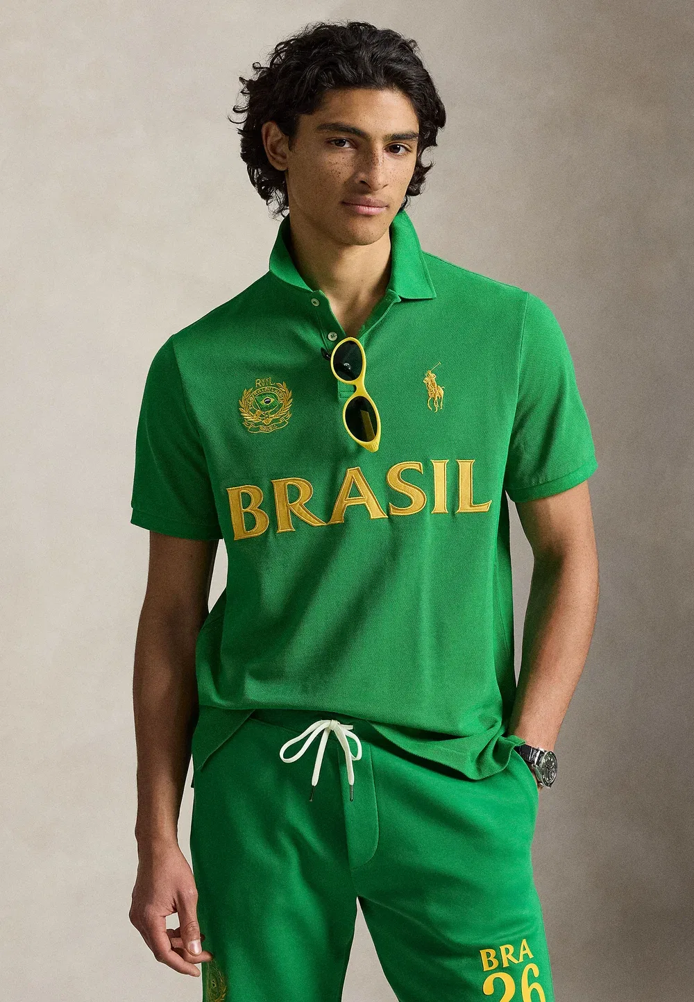 Классическая бразильская рубашка поло - рубашка поло Polo Ralph Lauren, Cruise Green