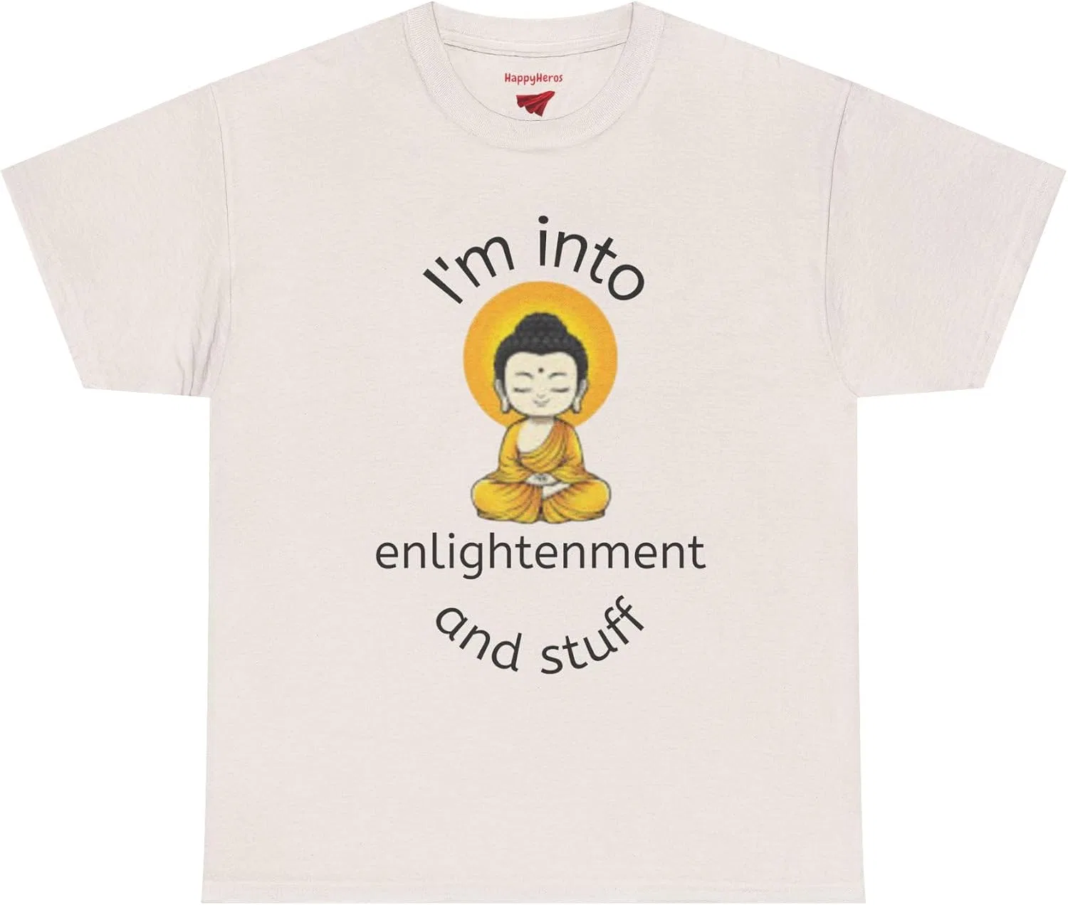 Женская футболка с принтом I'm into Enlightenment, Ice Grey