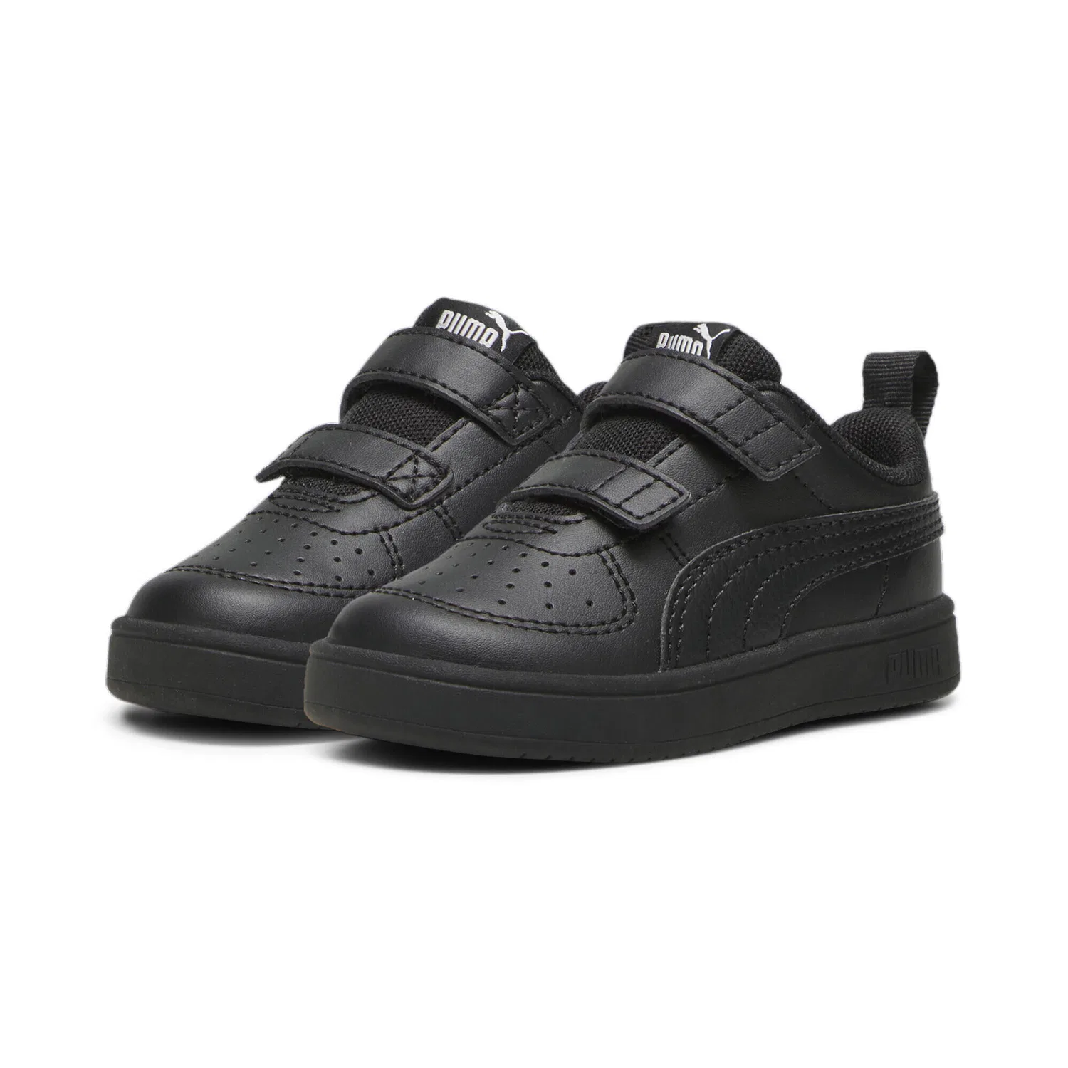 Детские кроссовки с липучкой PUMA Rickie Sneakers Puma, Цвет: Schwarz