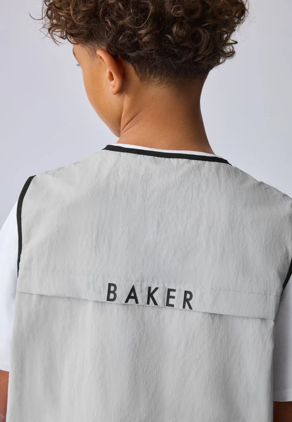 Комплект из 3 предметов стандартного кроя - жилет Baker By Ted Baker, Grey Black — фото 2