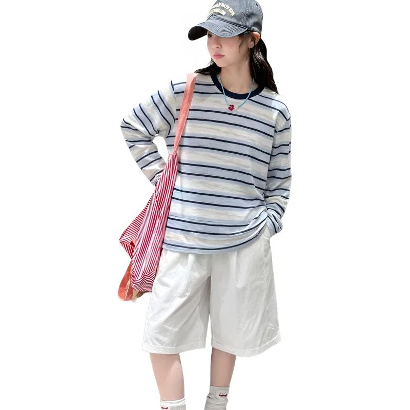 Детский спортивный костюм с длинным рукавом MADALLO, Blue Long-Sleeved