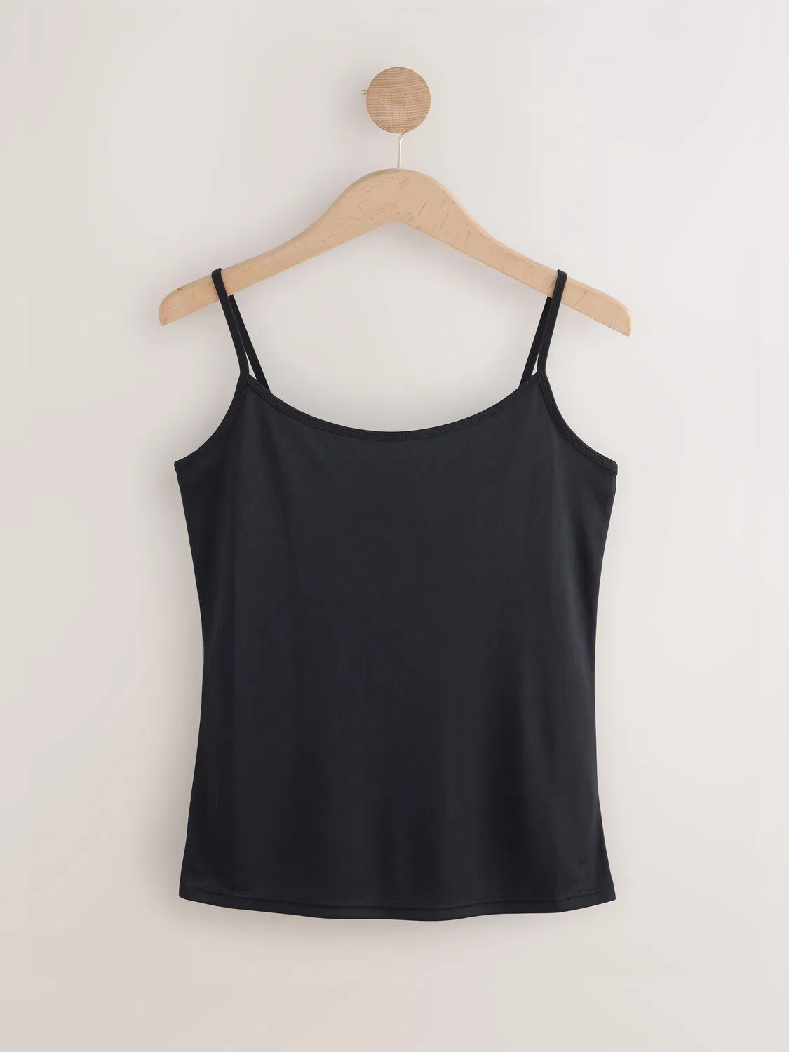 Топ на бретелях, микрофибра, Comfort Strappy Next, черный — фото 4