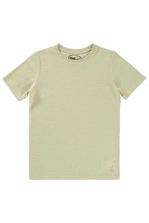 Детская футболка для мальчиков хлопковая Civil Boys, Stone Color