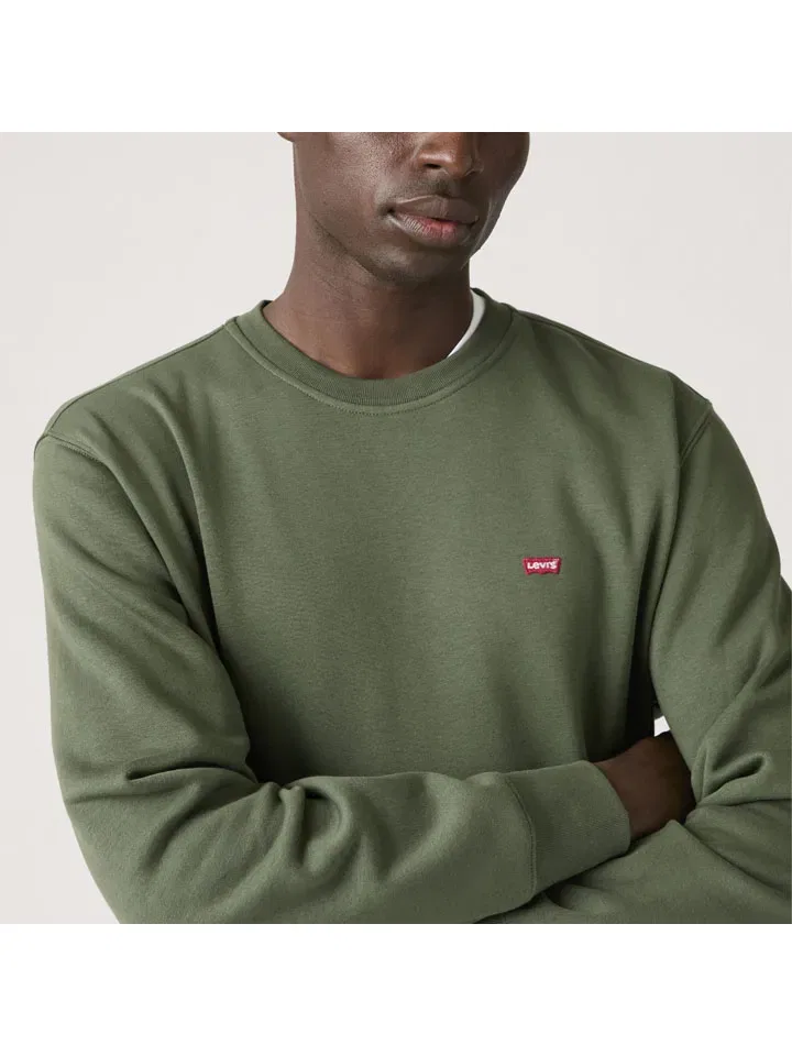 Мужской прямой свитшот Levi's, Khaki — фото 4