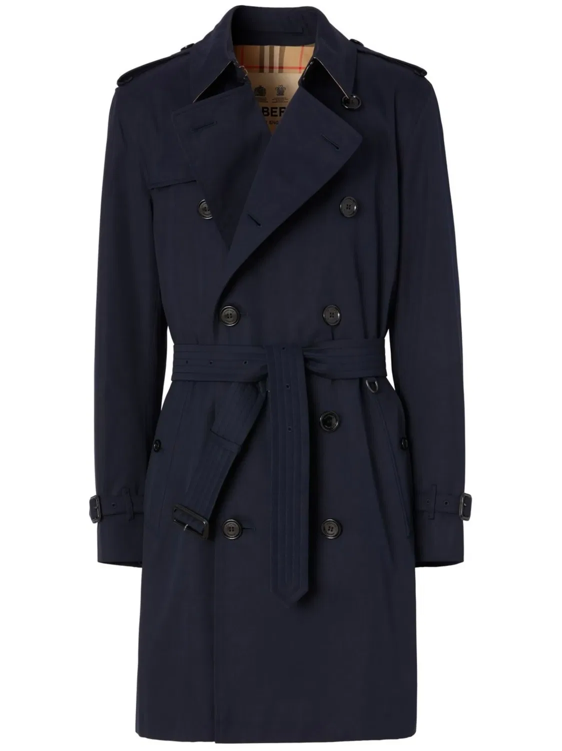 Пальто-к trench Kensington Heritage Burberry, синий